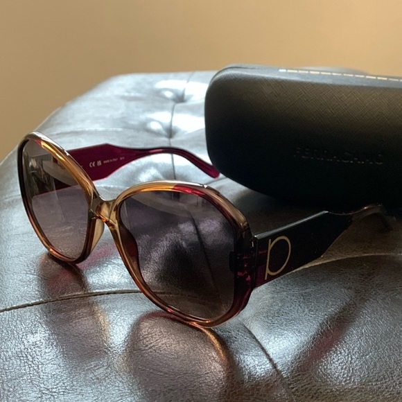 Salvatore Ferragamo Tortoise Shell Sunglasses NEW main image 5